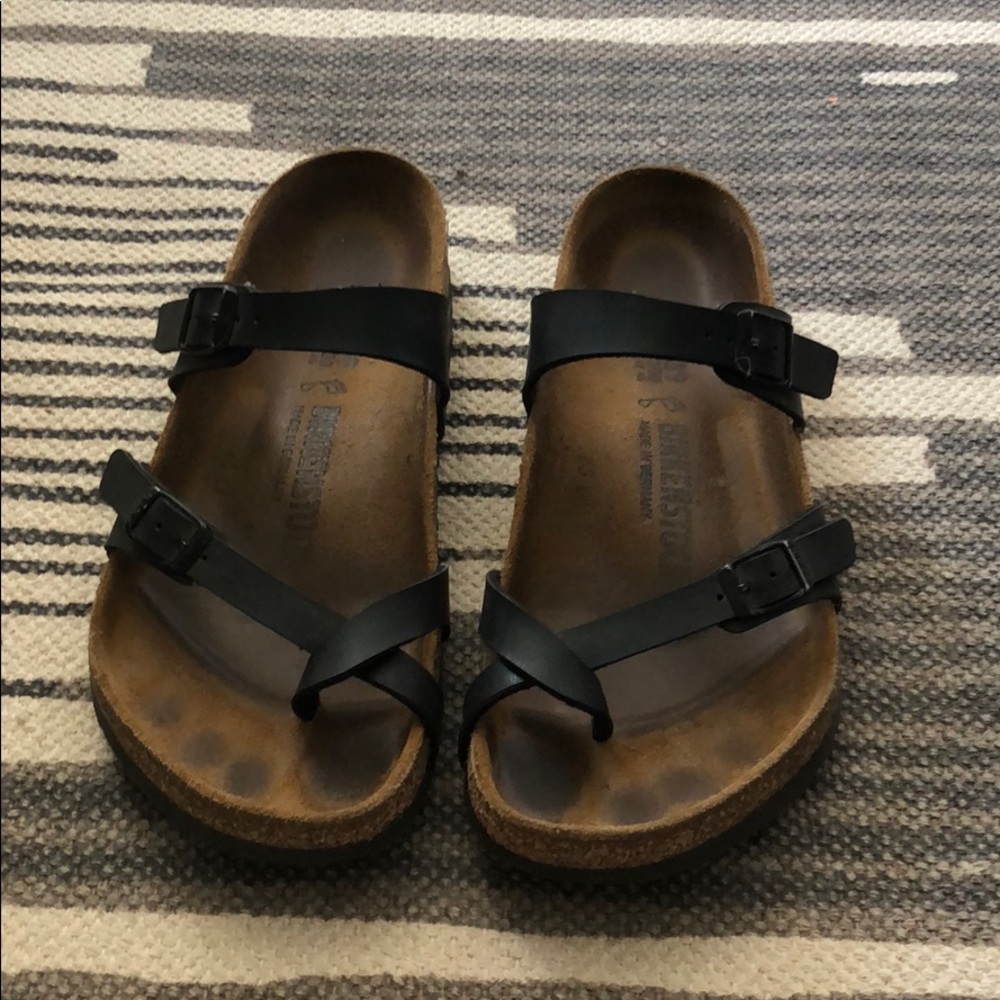 Black Birkenstocks